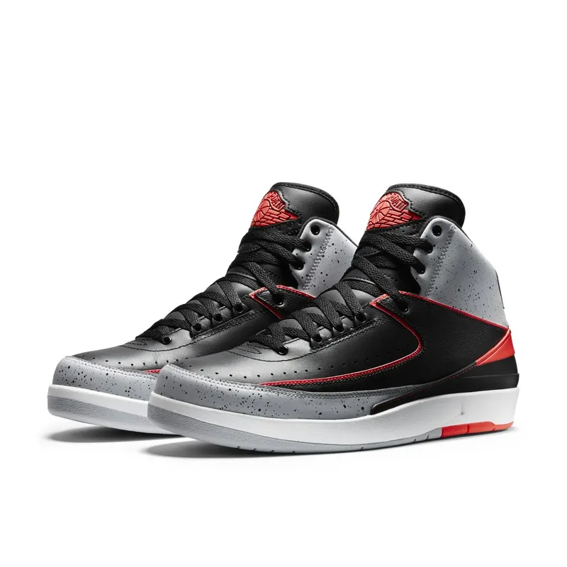 Air Jordan Nike AJ II 2 Retro Infrared Cement (385475-023)