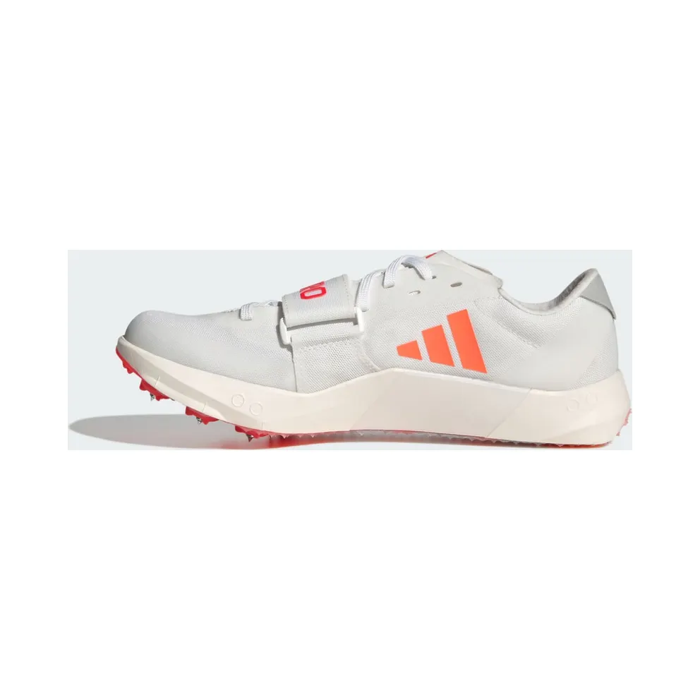 adidas Adizero Tj/pv Track And Field “Cloud White / Lucid Orange / Lucid Red” (JQ0802)