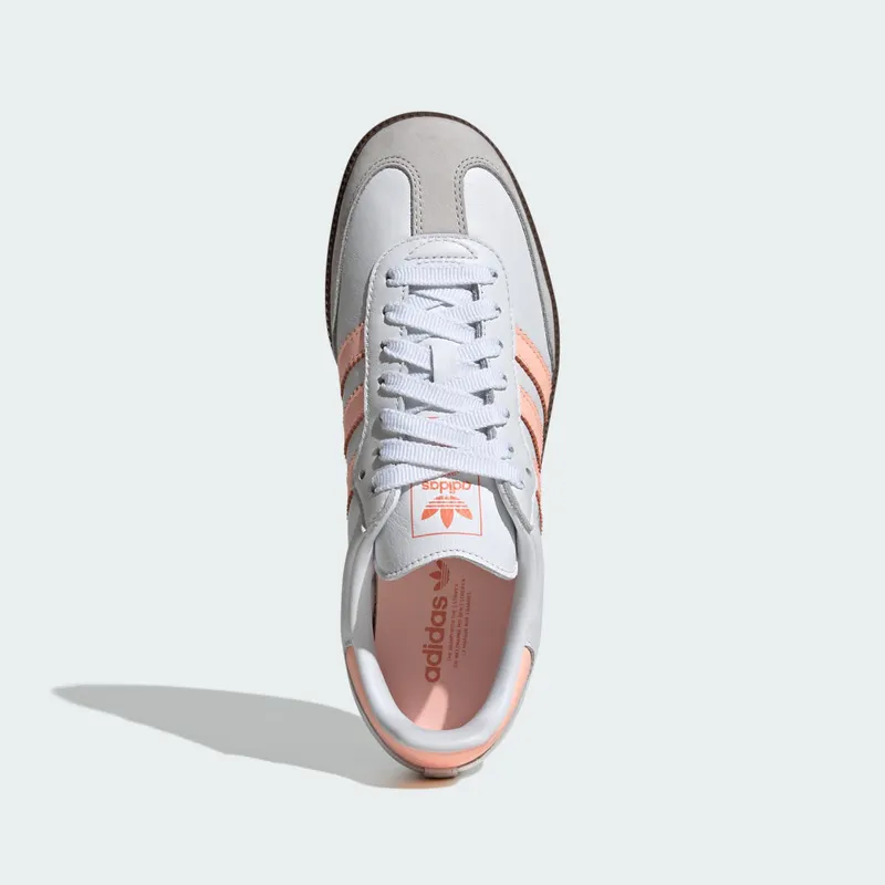 Adidas Samba OG Cloud White / Clear Orange / Semi Coral (JH5687)
