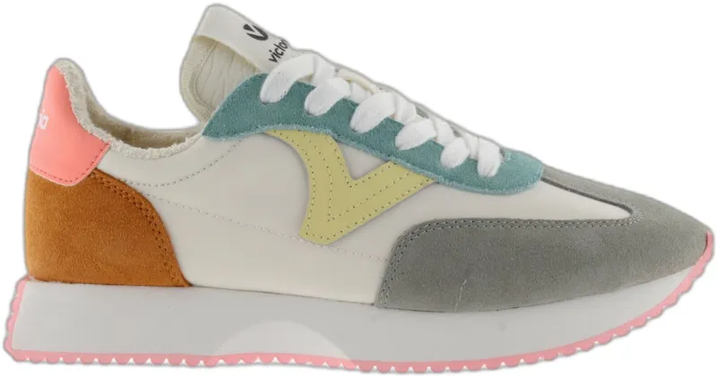 Victoria sneaker coral/multicolor (1134113-45)