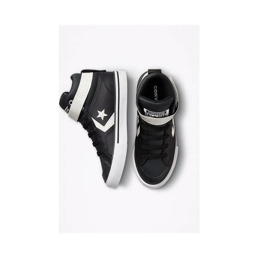 Converse Winter Glitter Pro Blaze Strap Black/Silver/White (672128C)