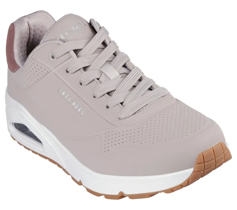 Skechers UNO – Suited On Air Sneaker Taupe
