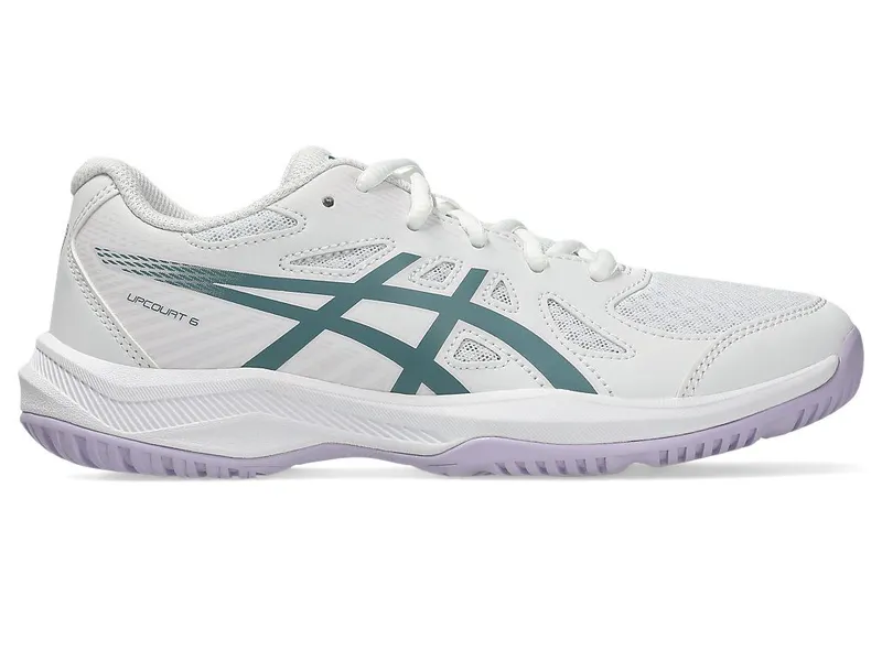 ASICS UPCOURT 6 GS “White / Foggy Teal” (1074A045-102)