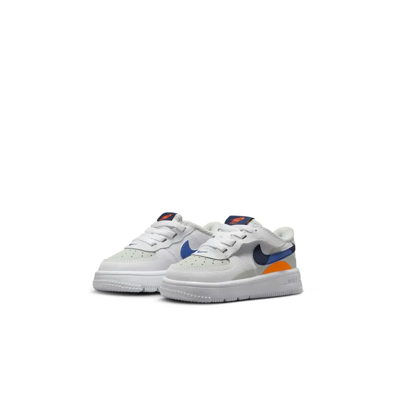 Nike Force 1 Low LV8 2 EasyOn Light Silver White Astronomy Blue Midnight Navy (FN0408-002)