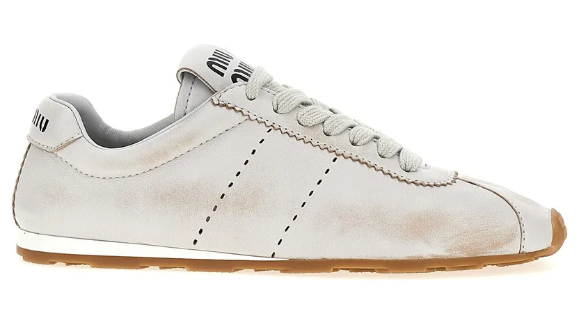 Miu Miu Plume “White” (5E114EF0053H02F0009)