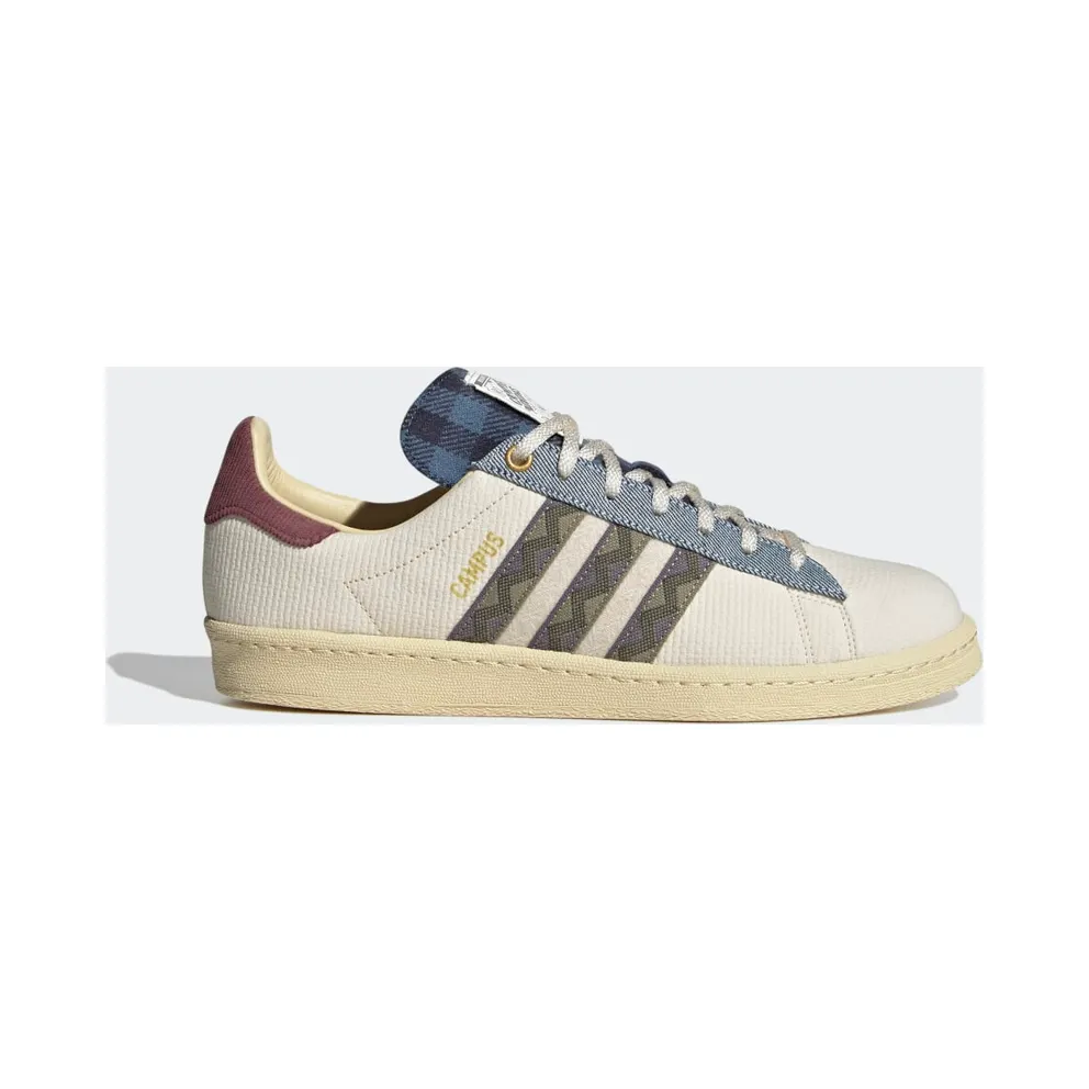 adidas Campus 80s Schuh Wonder White / Orbit Green / Pantone (GY4598)