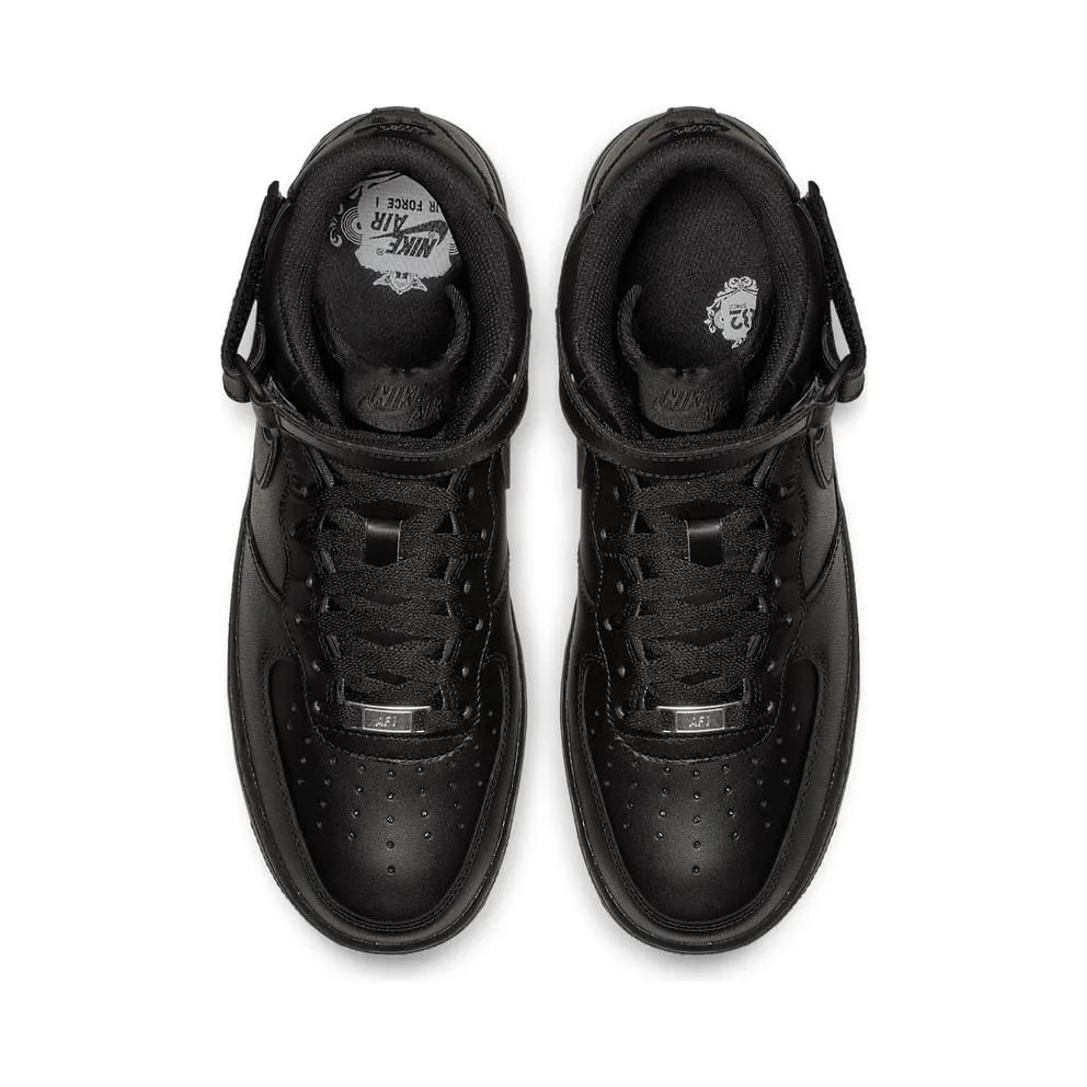 Nike Air Force 1 Mid Black (2016) Black/Black (315123-001)