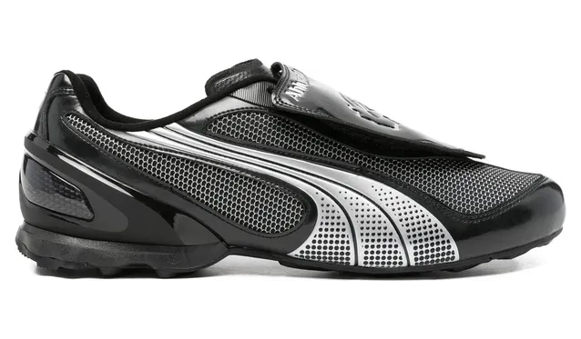 Puma X Ahluwalia X Ahluwalia Logo-print “Black/Silver” (406437-01 BLACK)