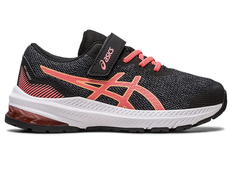 Asics GT-1000 11 PS Black/Papaya (1014A238.009)