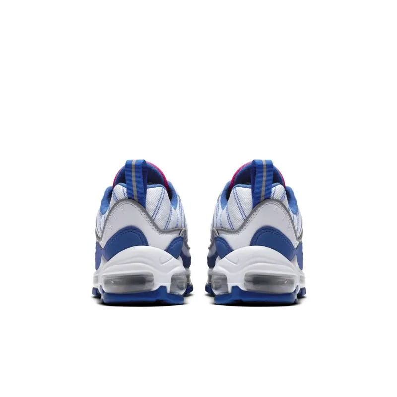 Nike Air Max 98 White Indigo Force (GS) White/Indigo Force-Laser Fuchsia-Amarillo (BV4872-101)
