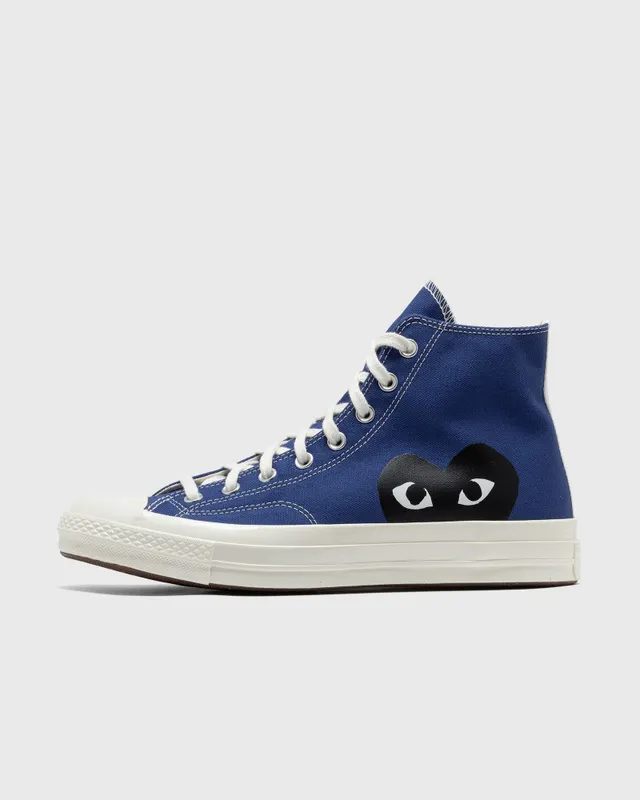 Comme des Garçons Play X CONVERSE Chuck Taylor 70 High Top Blue