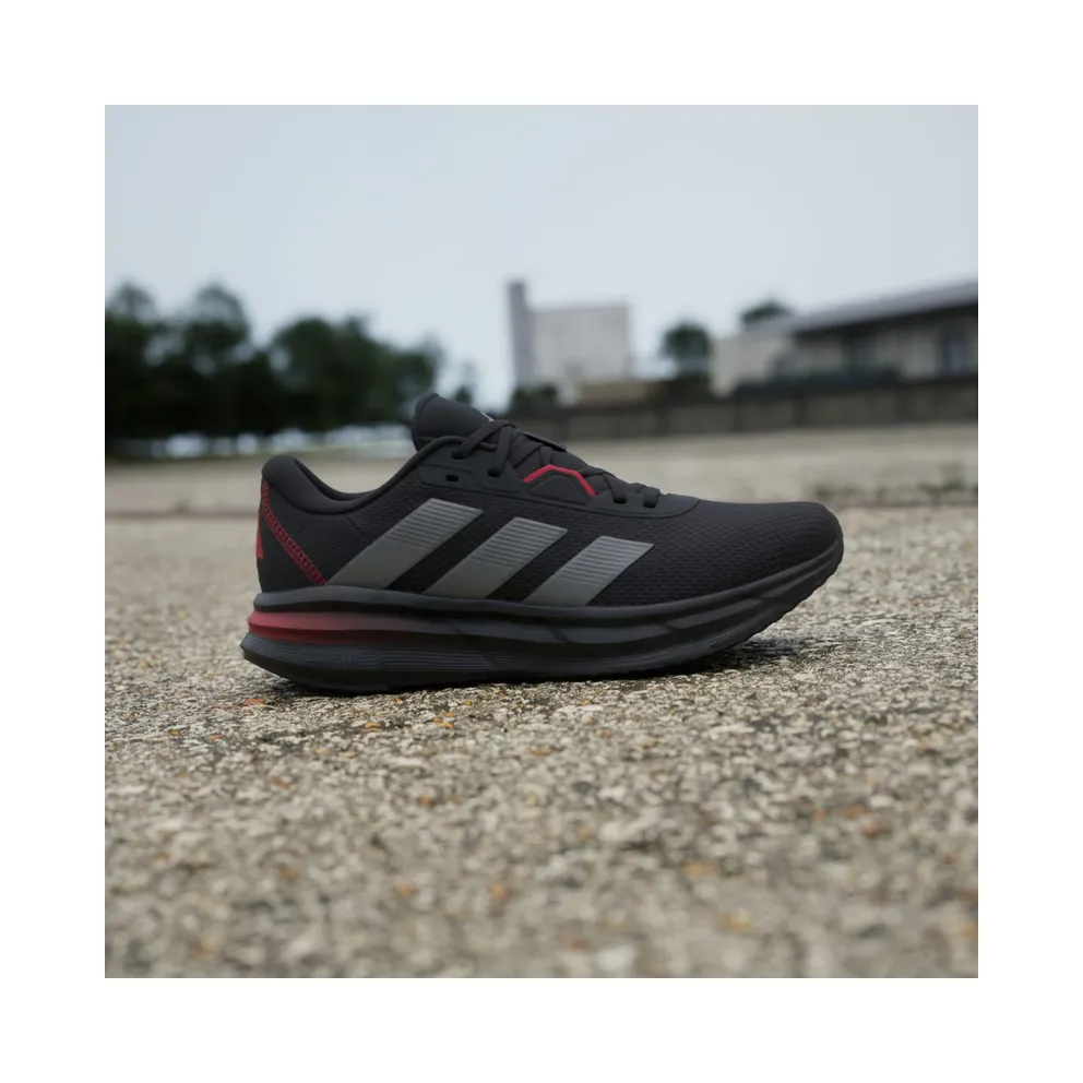 adidas Galaxy 7 Core Black Iron Metallic Better Scarlet (ID8755)