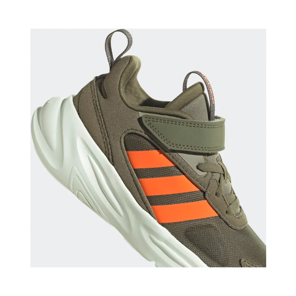 Adidas Ozelle Running Lifestyle Elastic Lace with Top Strap Focus Olive / Impact Orange / Linen Green (GY7112)