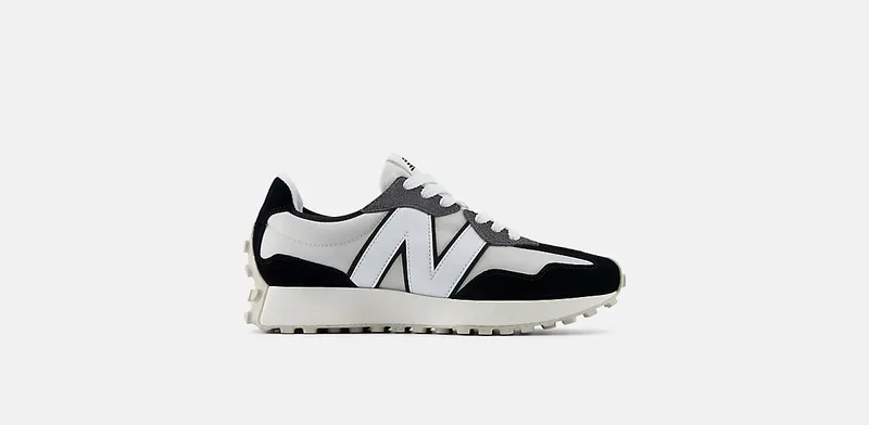 New Balance 327 White Grey Black (U327GPD)