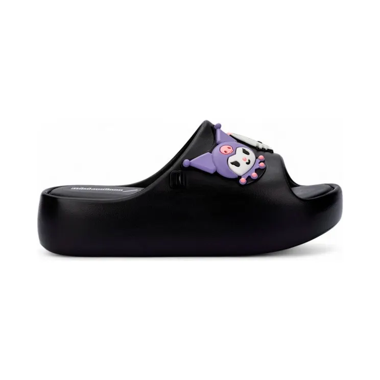 Melissa Mini Melissa Free Platform Slide Hello Kitty and Friends Black (37875-BS338)