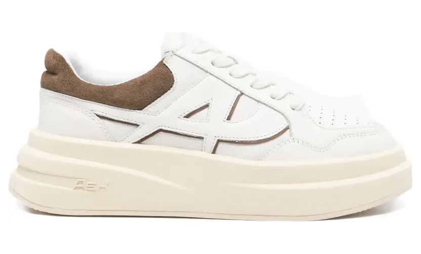 Ash Icon sneakers met plateauzool – Beige (F25ICONE01WF)