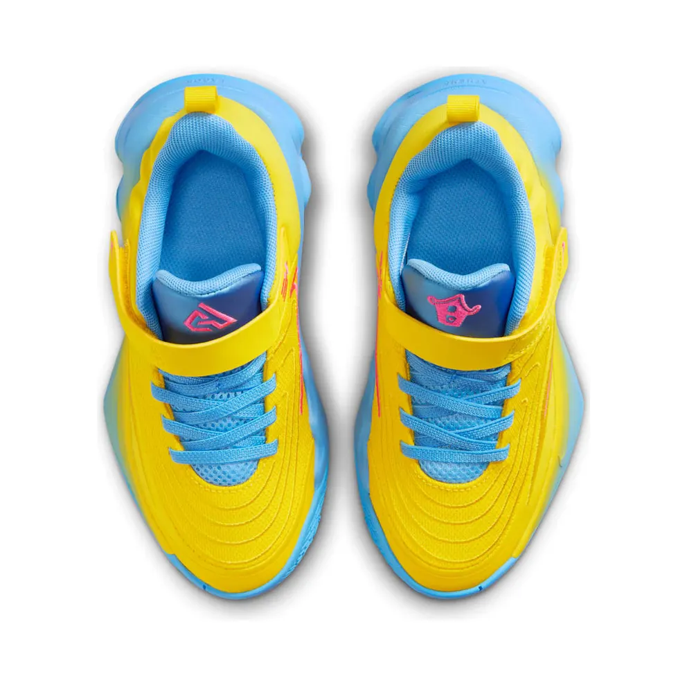 Nike Giannis Immortality 4 Lightning University Blue Hyper Pink (FZ6733-700)