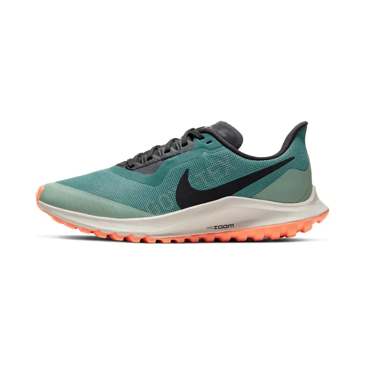 Nike Zoom Pegasus 36 Trail Gore-Tex Green “Bicoastal / Silver Pine / Light Bone / Off-Noir” (BV7763-300)