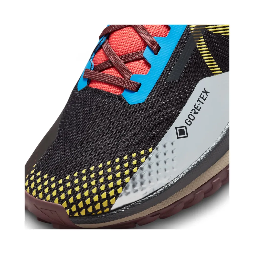 Nike React Pegasus Trail 4 Gore-Tex Black Vivid Sulfur Blue (DJ7926-003)