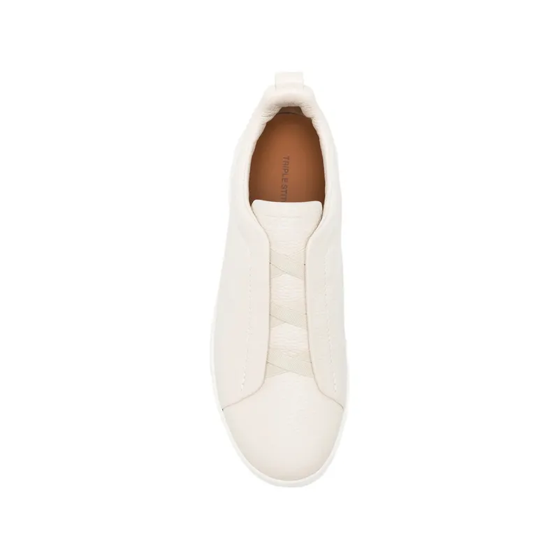 Zegna Triple Stitch Grained Leather “Neutrals” (RLHCVN S83831Z PAN)