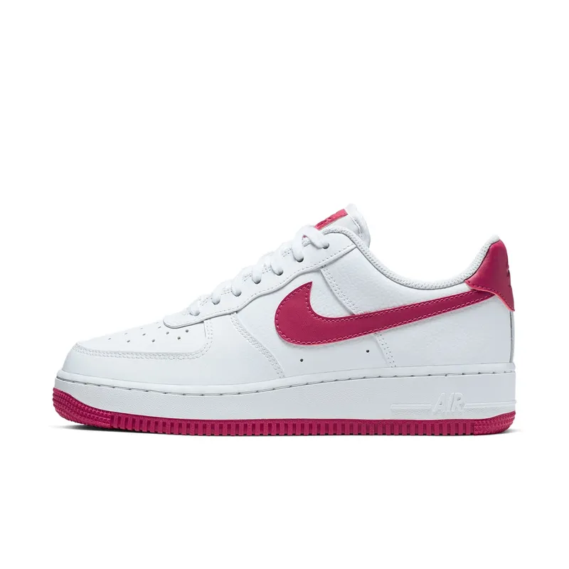 Nike Air Force 1 Low White Wild Cherry (W) White/Wild Cherry-White-Noble Red (AH0287-107)