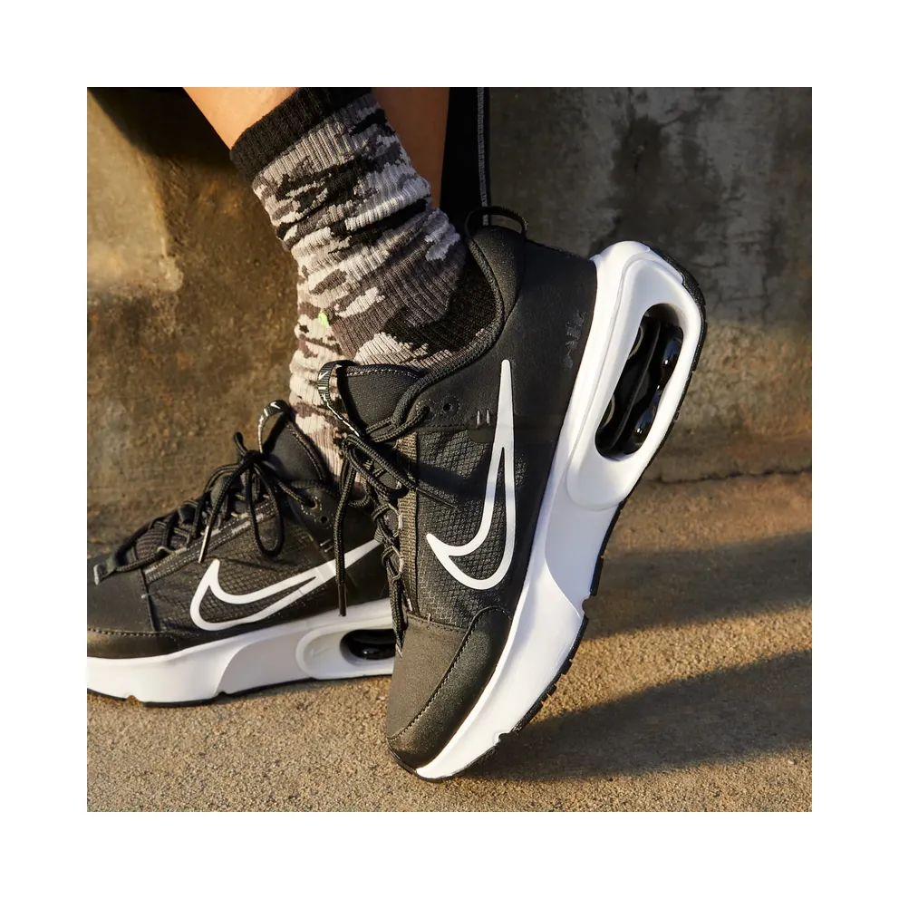 Nike Air Max INTRLK “Black / Anthracite / Bright Crimson / White” (DQ2904-001)
