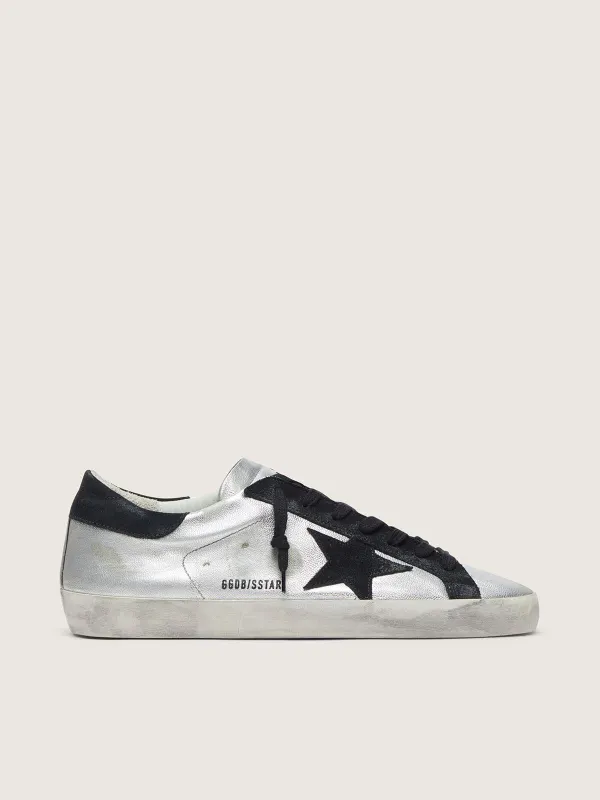 Golden Goose Super-Star In Silver Leather (GMF00101.F000312.60246)