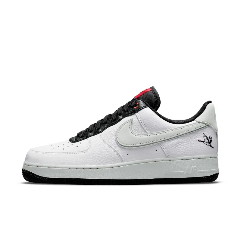Nike Air Force 1 Low Crane – “White / Photon Dust / Black / Chile Red” (DA8482-100)