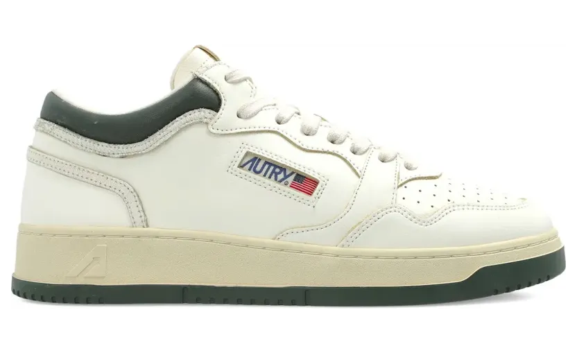 Autry Med-Way Mid “White / Sand” (MYMMEK04)