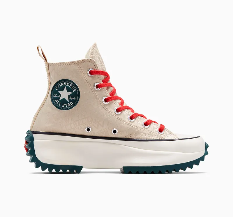 Converse Converse x LFC Run Star Hike Platform Oat Milk/egret/rainforest