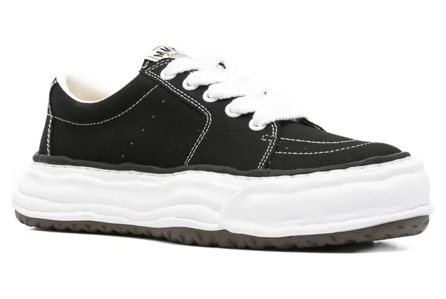 Maison Mihara Yasuhiro Eric Low-top “Black” (A16FW703) (3)