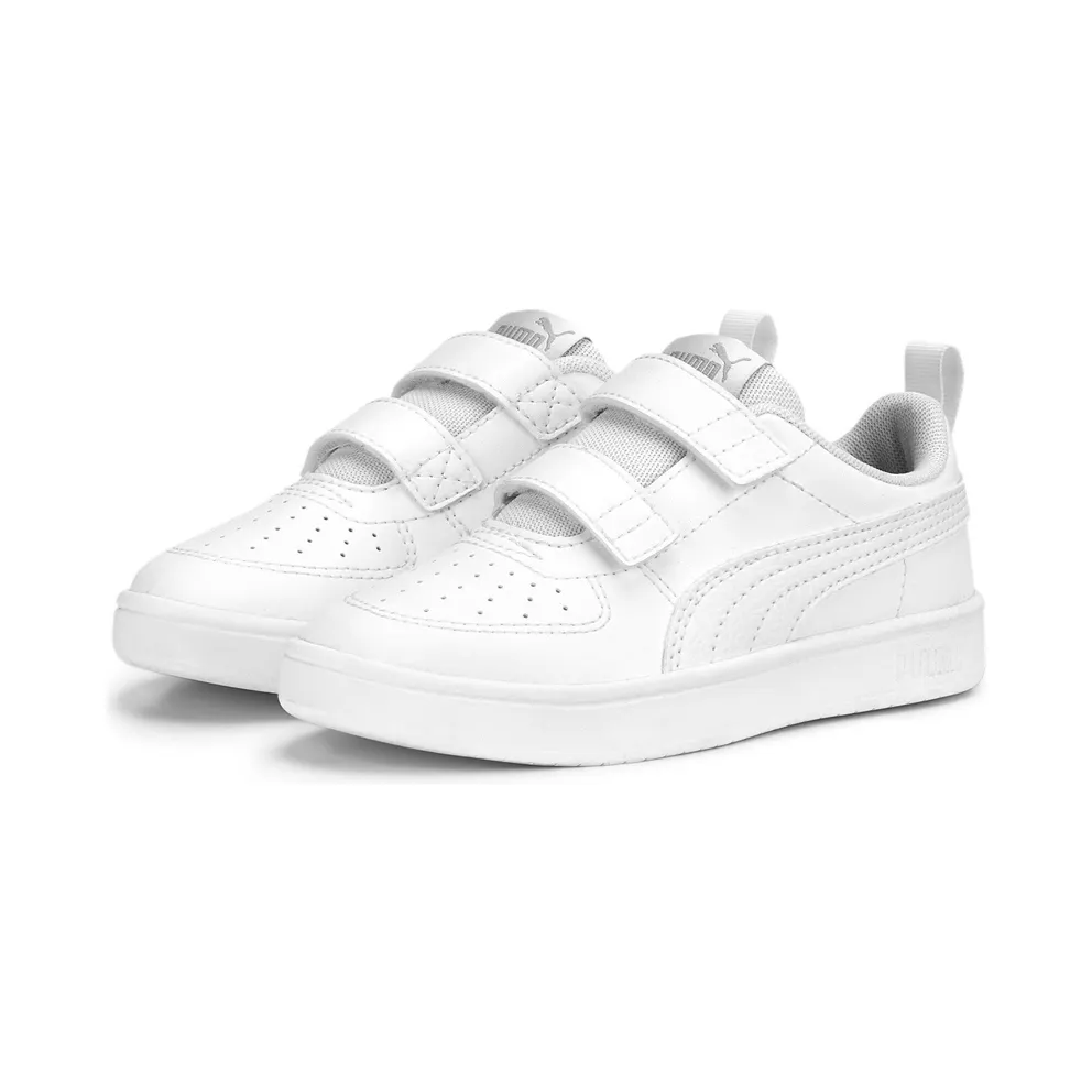 Puma Rickie V “Puma White / Puma White / Cool Light Gray” (391327_01)