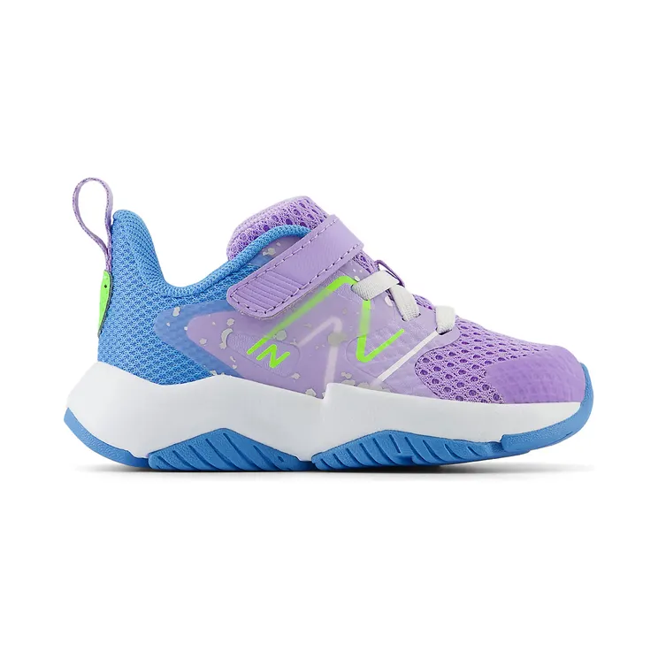 New Balance Rave Run v2 Bungee Lace Lilac Glo Sky Blue Pixel Green (ITRAVHG2)
