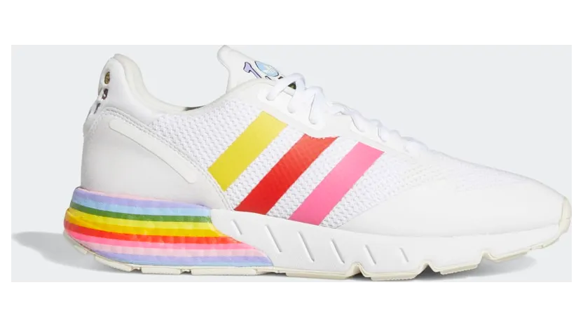 adidas ZX 1K Boost Pride Cloud White / Cloud White / Off White (GW2418)