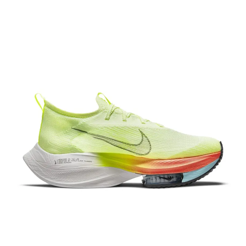 Nike Air Zoom Alphafly NEXT% Flyknit Road Racing Yellow (CI9925-700)