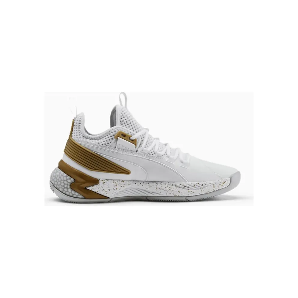 Puma Uproar Core Herren Basketballschuhe Weiß/Silber (192775-09)