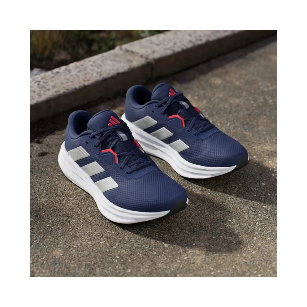 adidas Galaxy 7 Dark Blue Silver Metallic Lucid Red (JR4944)