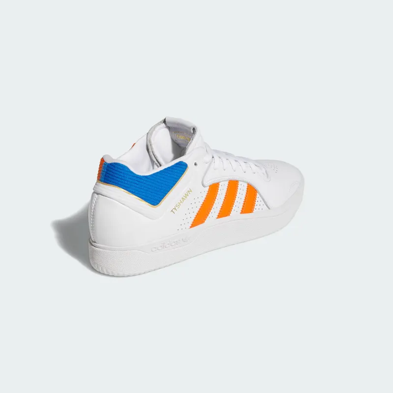 Adidas Tyshawn Cloud White / Orange / Blue Bird (JH8159)