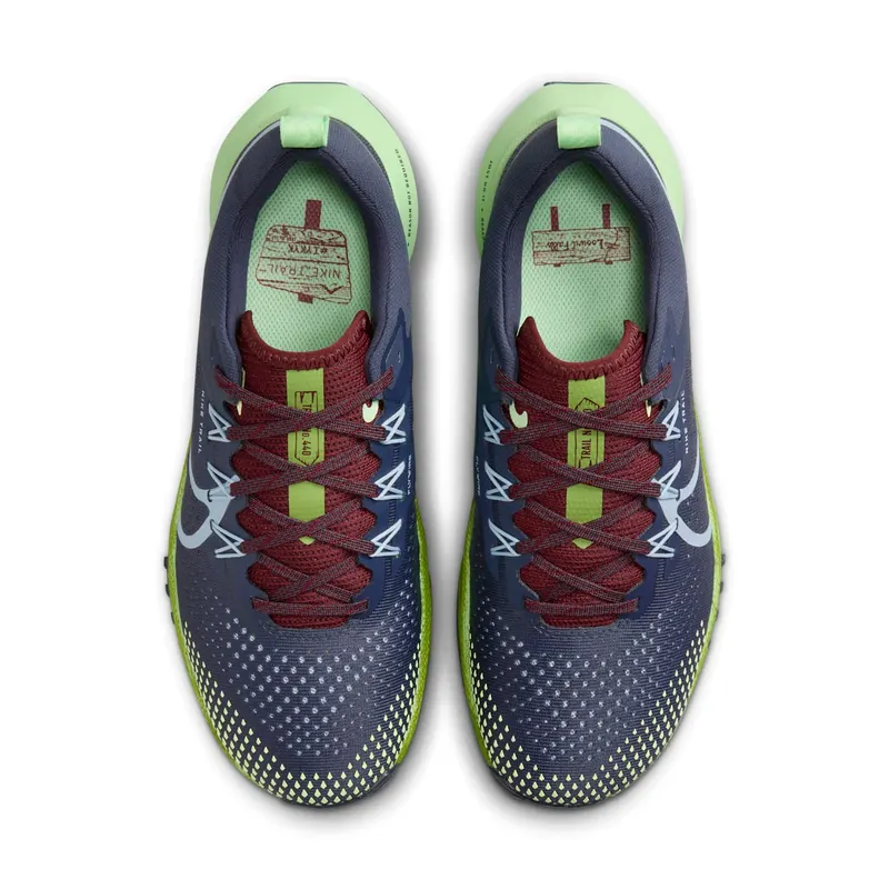 Nike React Pegasus Trail 4 Thunder Blue Chlorophyll Vapor Green Light Armory Blue (DJ6159-403)