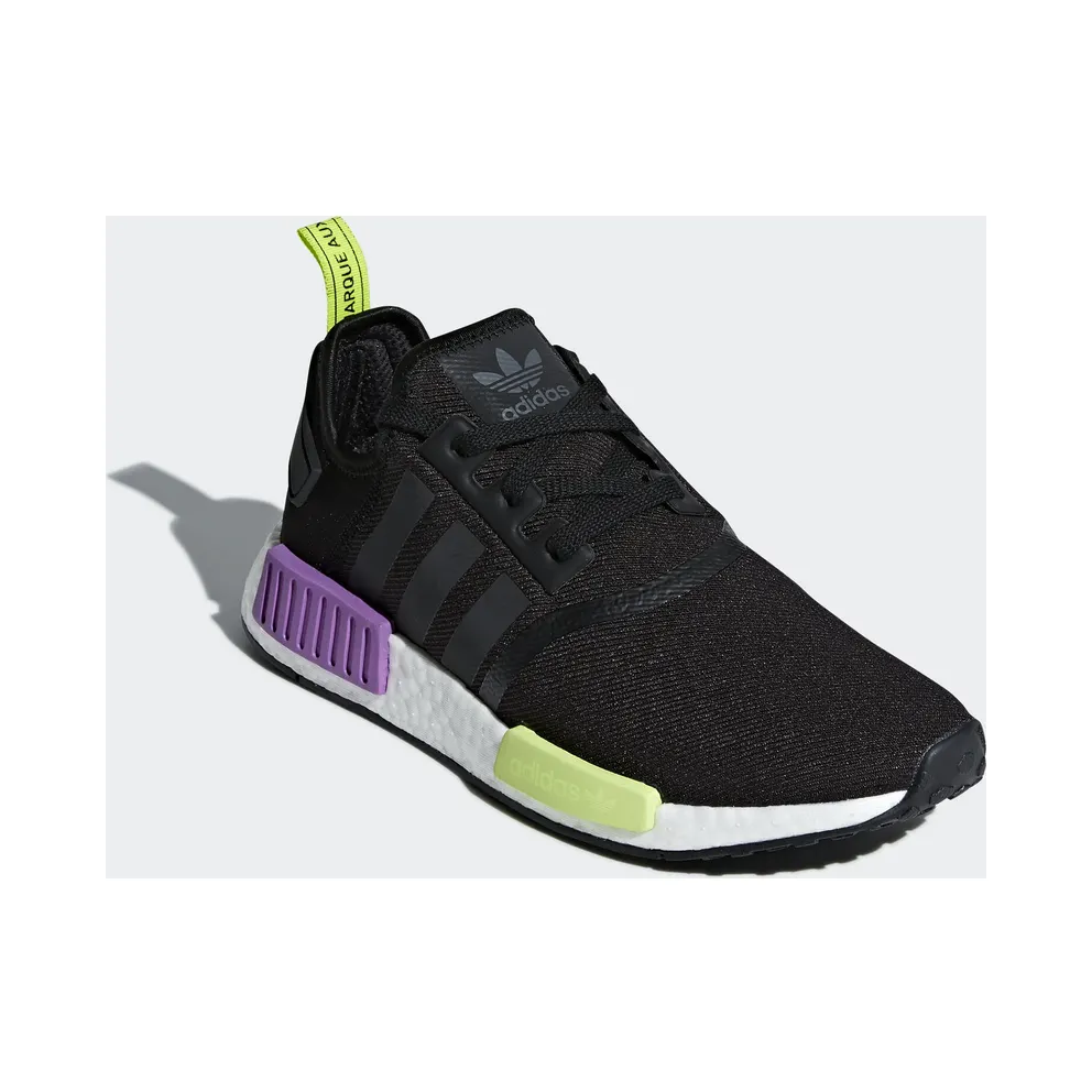 adidas NMD R1 Core Black Shock Purple Core Black/Core Black/Shock Purple (D96627)