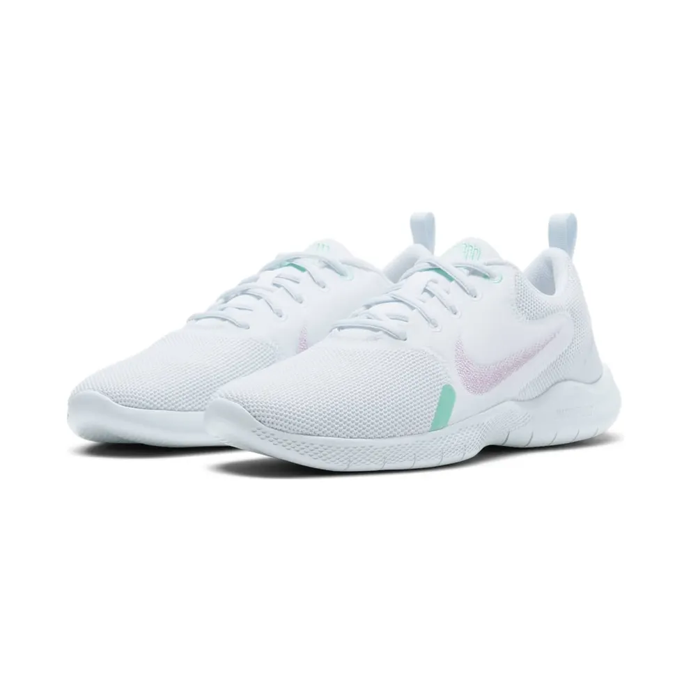 Nike Flex Experience Run 10 White Violet Shock (CI9964-101)
