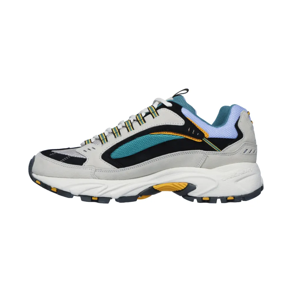 Skechers Stamina – Cutback – White / Multi (51286 WMLT)