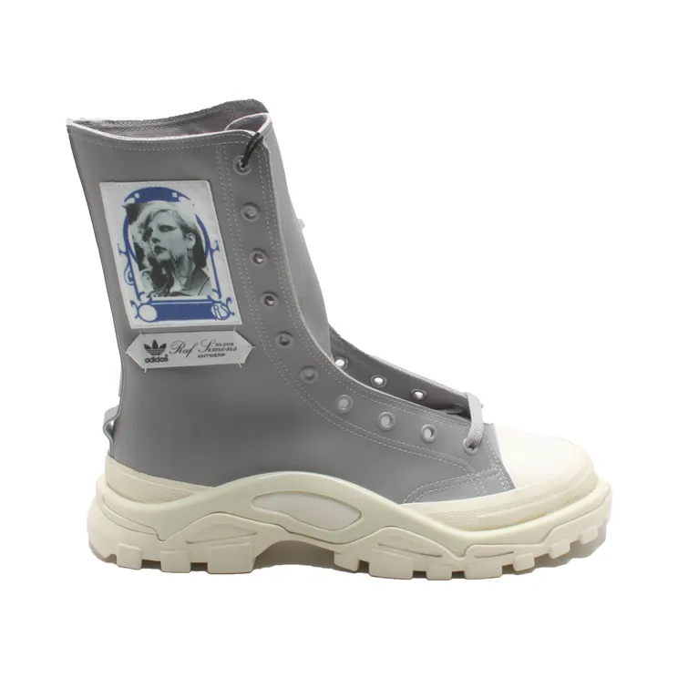 adidas Detroit High Raf Simons Grey White