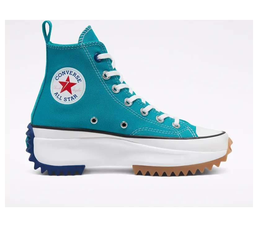 Converse Run Star Hike High ‘Rapid Teal Rush Blue’ Rapid Teal/Rush Blue/White (167108C)