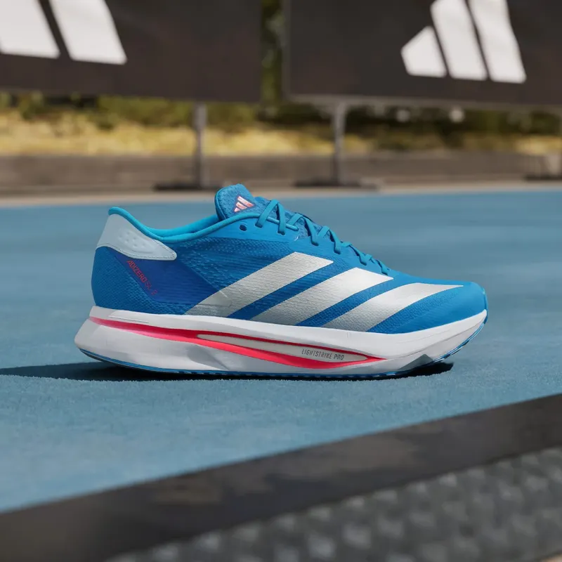 Adidas Adizero SL 2 Shoes Solar Blue / Silver Metallic / Dark Solar Blue (JQ3129)