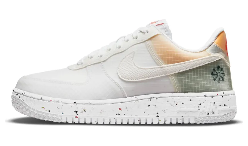 Nike Air Force 1 Crater Orange White (2021) (DH2521-100)