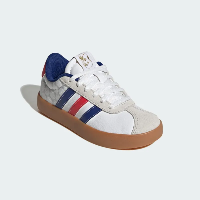 Adidas VL Court 3.0 Kids Cloud White / Pure Ruby / Mystery Ink (KI3119)
