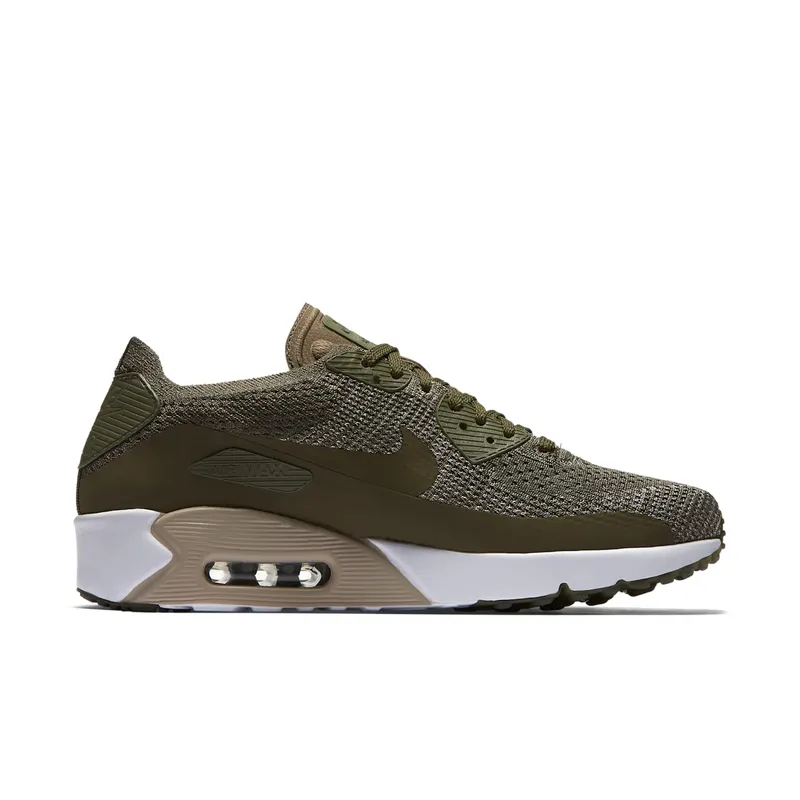Nike Air Max 90 Ultra Flyknit 2.0 ‘Medium Olive’ (2017) (875943-200)