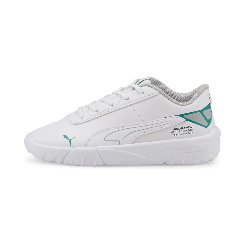 Puma Mercedes F1 Drift Cat Delta V Motorsport Shoes Kids White/Green (306921-03)