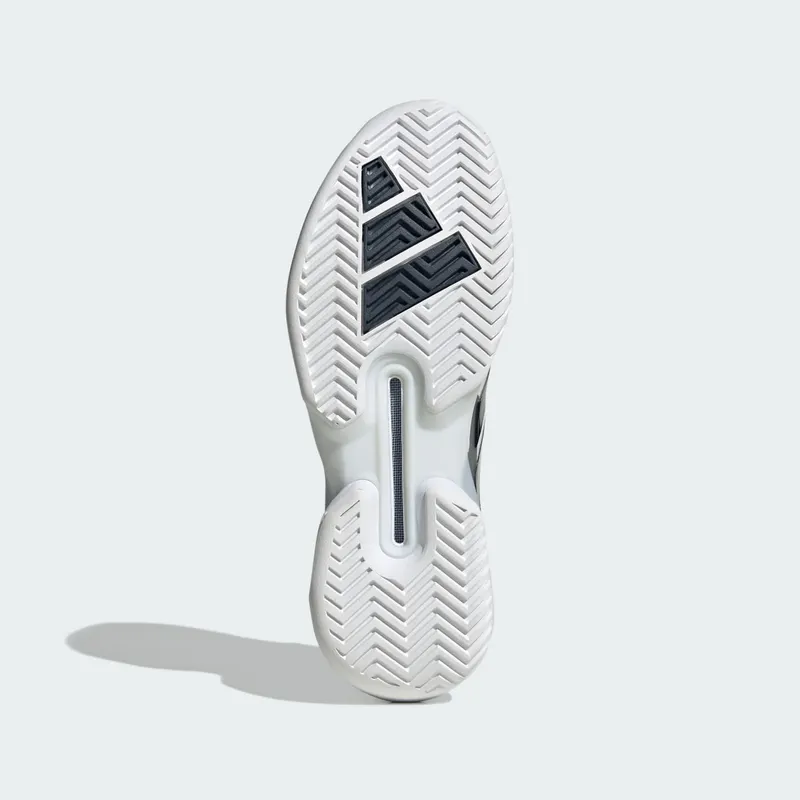 Adidas Adizero Ubersonic 5 Tennis Shoes Dash Grey / Aurora Ink / Tech Grey Metallic (KJ3067)